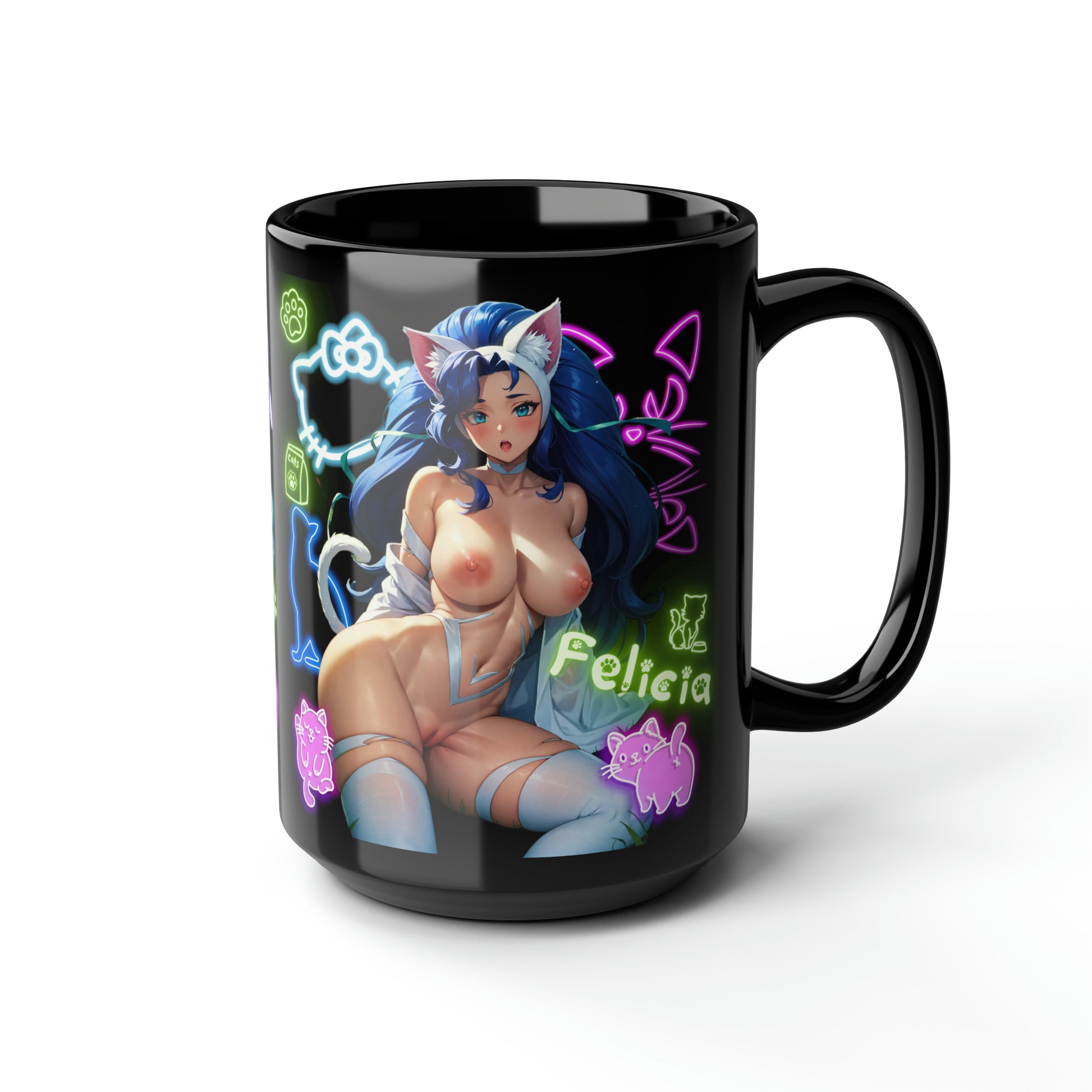 Darkstalkers Felicia Sexy Cat Girl Mature Adult NSFW Naked Nude Premiu –  Risqué Relic